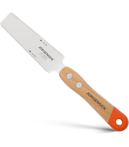 ◆ニチベイ◆ウッドブラインド◆W610×H920cm◆O-2506BL5◆ JORGENSEN Japanese Flush Cut Saw, 5 Inch Pro Double Edge Pull Saw