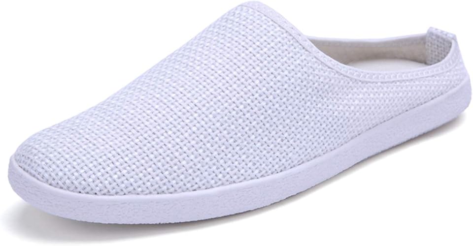 Amazon スフォン 通気 軽量 かかとなし スニーカー メンズ スリッポン かかと無し レースアップ スリッパ キャンバスシュー ズ カジュアル 履きやすい 春夏 靴 おしゃれ ローファー スリッポン