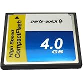 parts-quick 4GB Memory Card for Canon EOS 300D Compact Flash CF