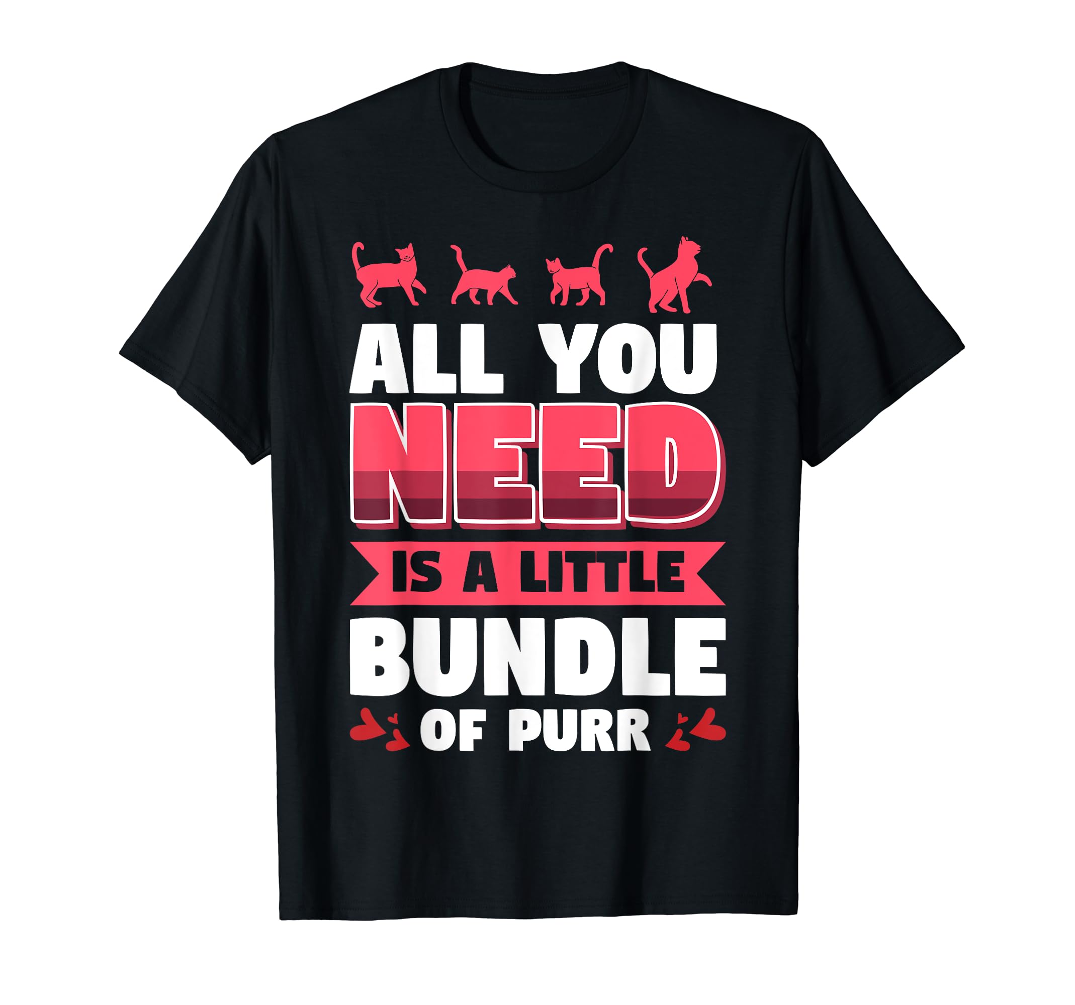 Funny Cat Kitten Cat Purr T-Shirt