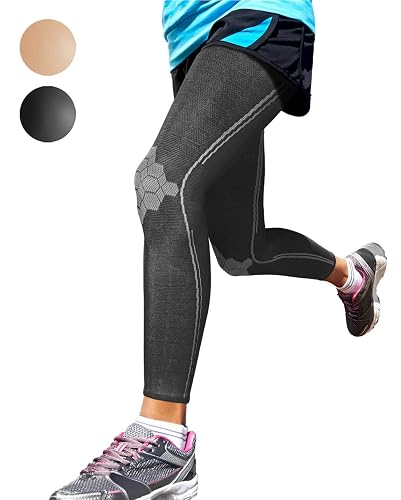 Sparthos Full Leg Compression Sleeves - Brace for Calf, Knee and Thigh ...