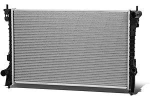 Auto Dynasty Radiator Compatible with 2007-2016 Ford Edge Flex Taurus Lincoln MKS MKT MKX Mercury Sable V6 AT/MT, DPI 2937 Factory Style 1-Row Cooling Radiator, Aluminum Core