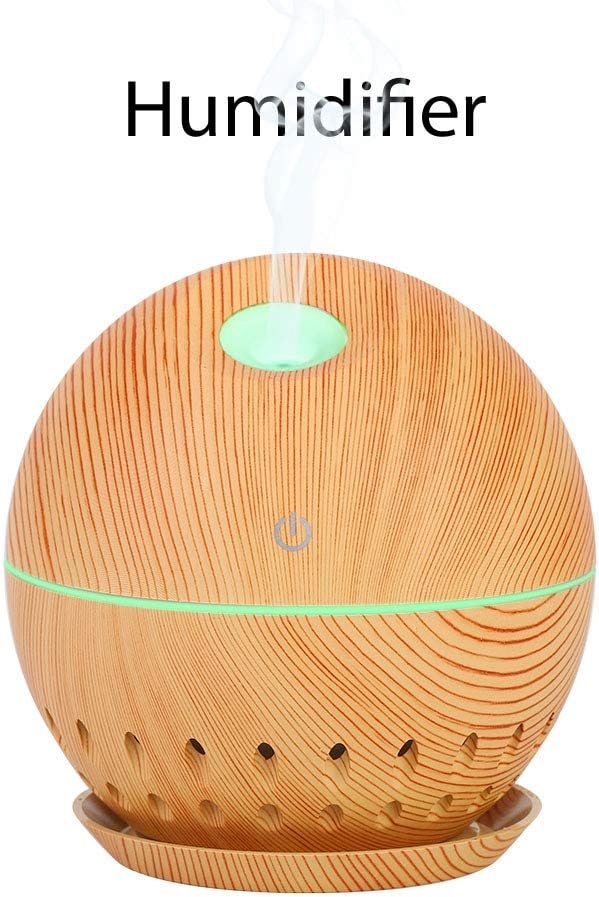HURRISE Aromatherapy Diffuser, Usb Humidifier Atomizer With Led Light - Image 3