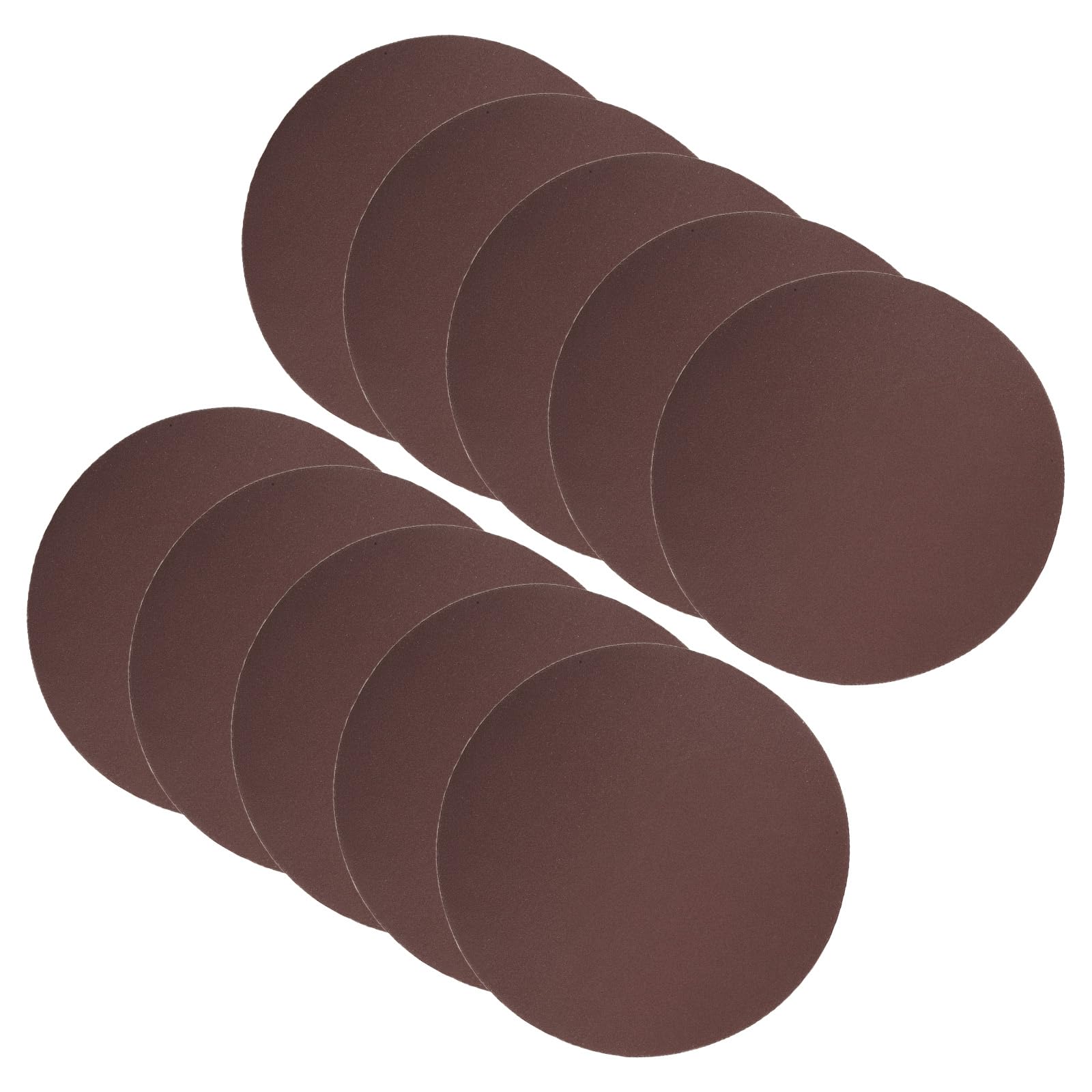 CoCud Hook and Loop Sanding Discs, 8 Inch 200mm Sandpapers 240 Grit Aluminum Oxide Flocking Sandpaper - (Applications: for Wood Metal Drywall), 10 Pieces
