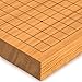 Yellow Mountain Imports Shin Kaya 1.6-Inch Reversible 19x19 / 13x13 Go Game Board (Goban)