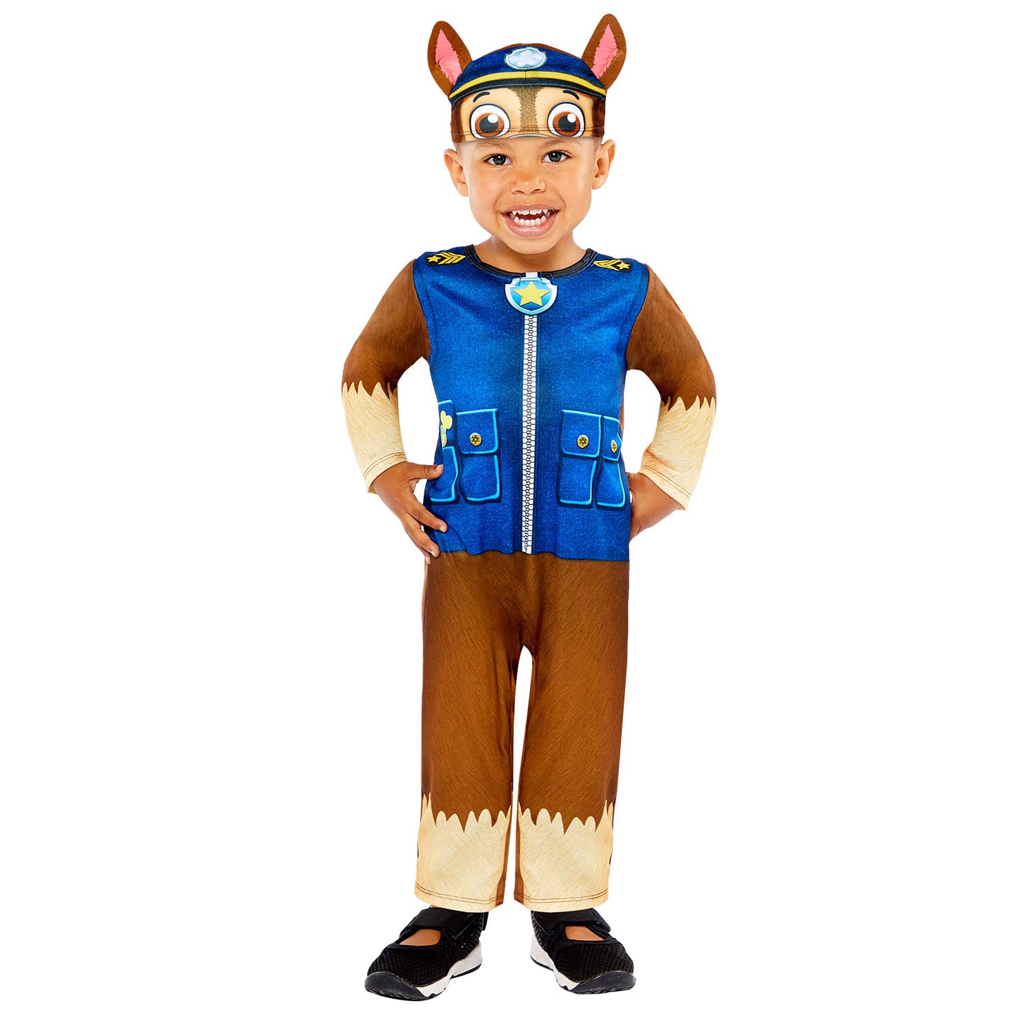 (PKT) (Fix 150/150) (9909111) Child Boys Chase Baby Costume (18-24m) - Paw Patrol