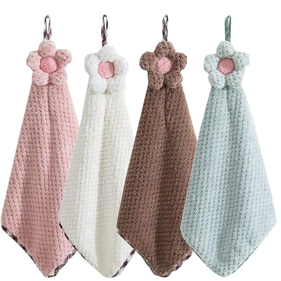 Amazon Co Jp Sept Filles ハンドタオル ループタオル 柔らかい