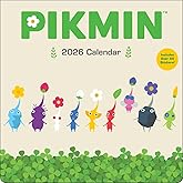 Pikmin 2026 Wall Calendar with Over 50 Bonus Stickers
