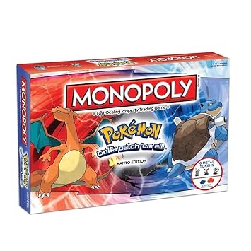 LCTCQ Monopoly Pokemon Desktop-Brettspiel