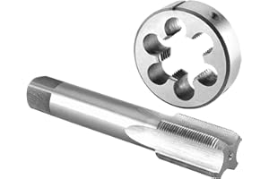 Burkit 1"-32 UN Tap and Die Set Right Hand, 1" x 32 UN Machine Thread Tap and Round Die