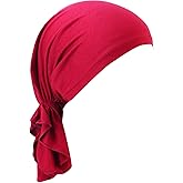 ORKSEA Chemo Headwear for Women Pre-Tied Head Scarf Slip On Headwraps Soft Turbans Cancer Hats Beanie Coverings Scarves