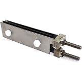TIBROMTACK Salz-Chlor-Generator Titanelektroden MMO Ru-Ir-Anodenplatten, 1 Titanium Anode Plate with Ruthenium Iridium Coating and 2 Titanium Cathode Plates Without Coating for Swimming Pool Cleaning