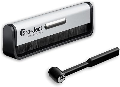 Pro-Ject Cleaning Set Basic Carbon Fibre Cleaning Brush for Records