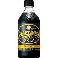 サントリー コーヒー クラフトボス  無糖ブラック 500ml×24本