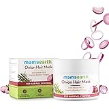 Mamaearth's Onion Hair Mask for Hairfall Control with Organic Bamboo Vinegar 200ml