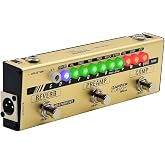 VALETON Dapper Acoustic Mini Electric-Acoustic Guitar DI Analog Preamp Multi-Effects Pedal
