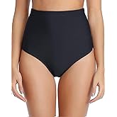 Tempt Me Women Retro High Waisted Bikini Bottoms Tummy Control Swimsuit Bottoms