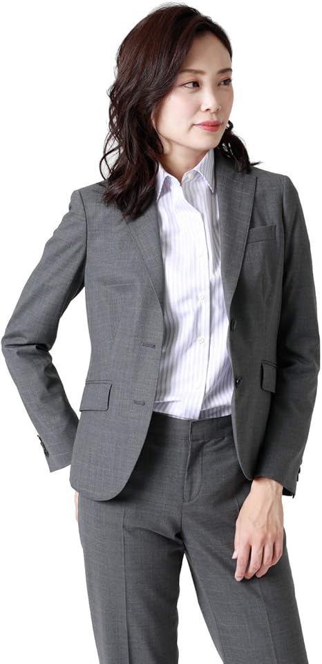 Amazon ニューヨーカー ジャケット エントリースーツ 2way ストレッチ ウィンドウペイン 2釦 コート ジャケット 通販