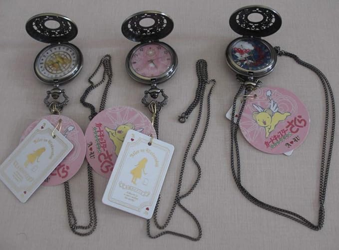 Amazon Co Jp カードキャプターさくら 水曜日のアリスコラボ 懐中時計全3種セット ホビー