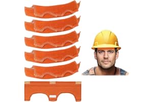 6 Pcs Hard Hat Sweat Bands, Highly Absorbent Bands for Hardhats Washable,Sponge Accessories Sweatband Welding Helmet Washable
