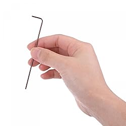 uxcell 1.5mm Ball End Hex Key Wrench, L Shaped Long