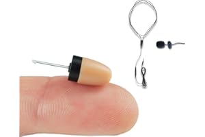 Mini Invisible VIP Pro Wireless in-Ear Spy Earpiece Neckloop Microphone Detection