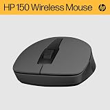 HP 150 Wireless Mouse 1600 DPI 2.4GHz Receiver Ambidextrous Black view 4