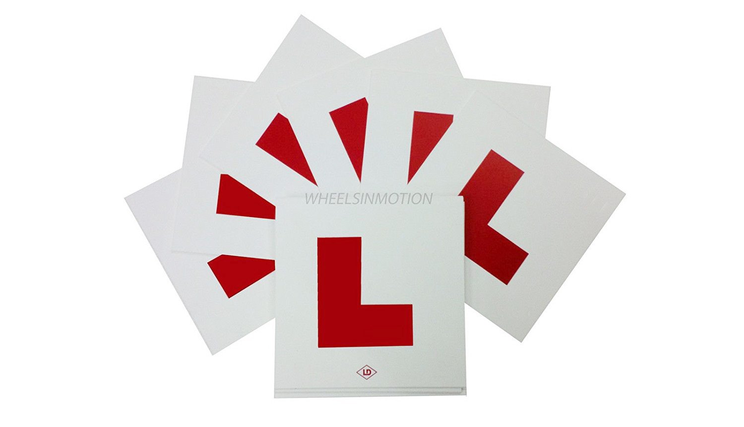LD Motorcycle Learner Plates/Multi Pack 20 X Self Adhesive L Plates Amazon.co.uk Car & Motorbike
