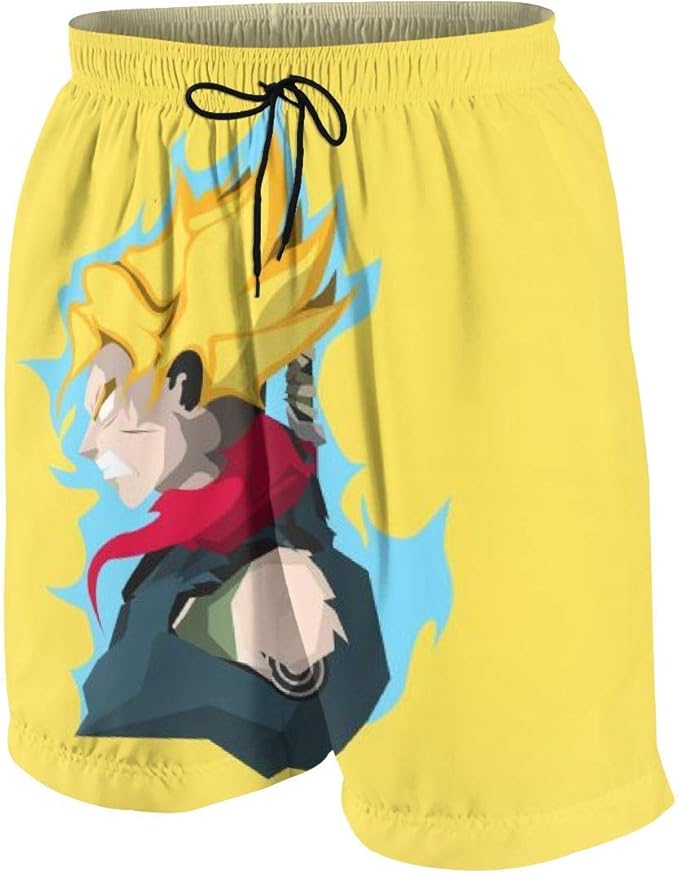 Swim Trunks Son Goku Dragon Ball Super Quick Dry Beach Board Shorts