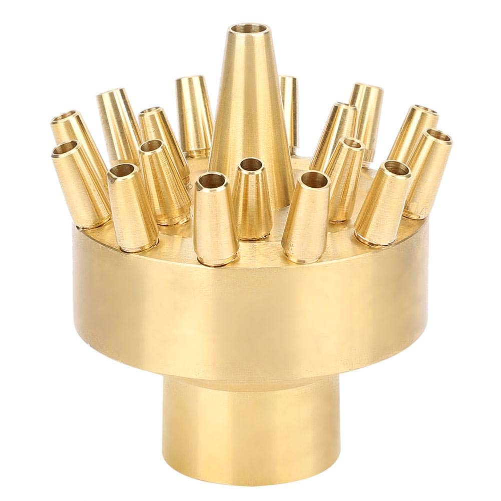 Fdit Garden Water Fountain Spray Nozzle Sprinkler Head Female Thread 1in