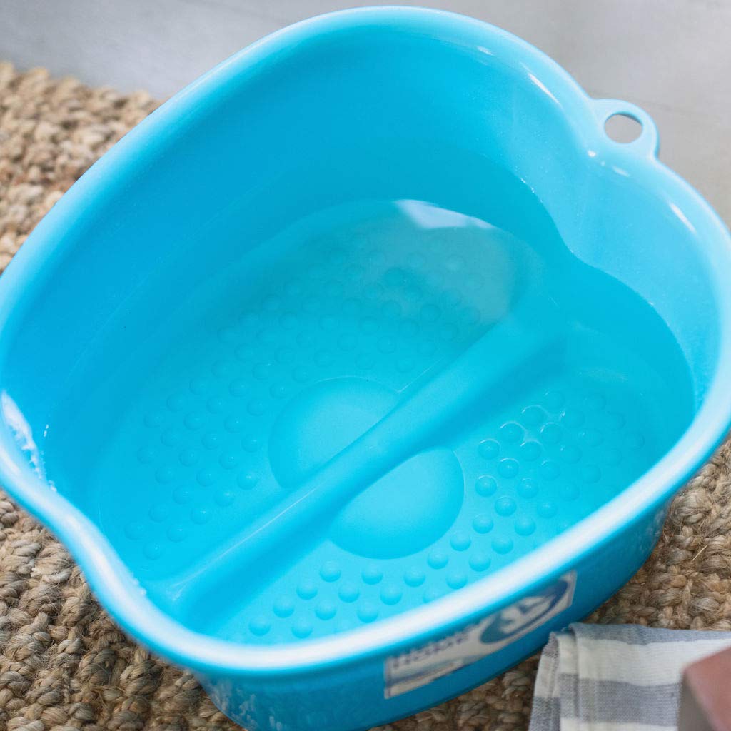 Foot Soaking Bath Basin - Large Size For Soaking Feet - Perfect for at Home Pedicures and Spa Treatments - Foot Spa Soak Tub: Beauty