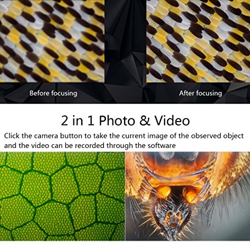 Hukai 1080P WIFI Digital 1000x Microscope Magnifier Camera For Android Ios IPhone IPad - Thumbnail 2
