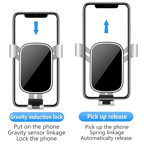 LUNQIN Car Phone Holder for Volvo XC90 2026 2025 2024 2023 2022