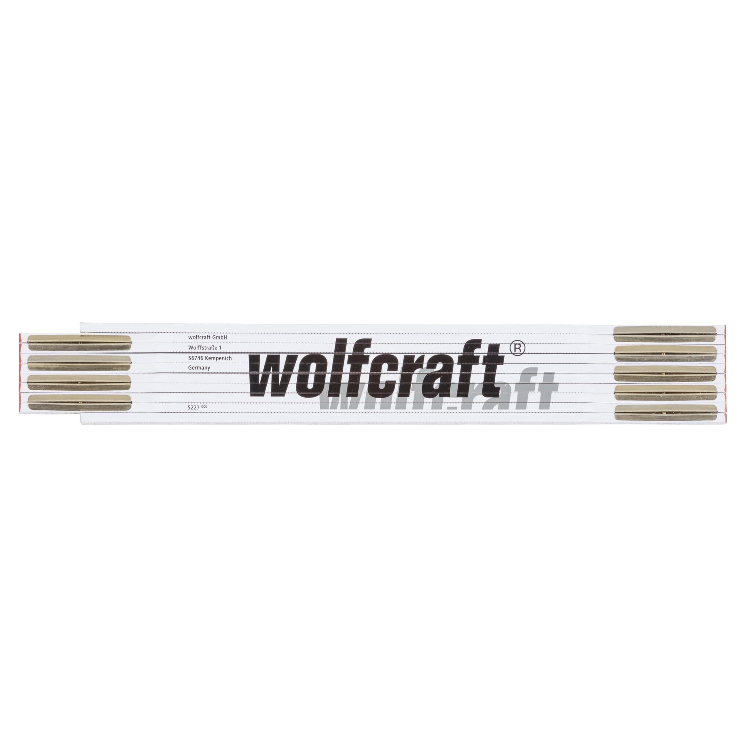 wolfcraft Folding Rule I 5227000 I The indispensable helper for all do-it-yourselfers