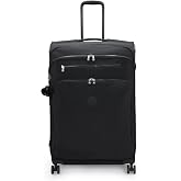 Kipling New Youri Spin Large 4 Wheeled Rolling Luggage Black Noir