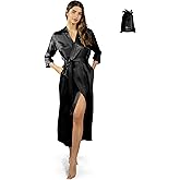 Tara Sartoria Luxury Artisan Silk Robe for Women, 27 Momme, Full Length, Washable, XS–4XL, Oprah Daily 2025