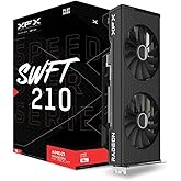 XFX Speedster SWFT210 Radeon RX 7800XT Gaming Graphics Card with 16GB GDDR6 HDMI 3xDP, AMD RDNA 3 RX-78TSWFTFA