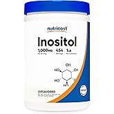Nutricost Inositol Powder 1LB (454 Grams) - Gluten Free, Non-GMO