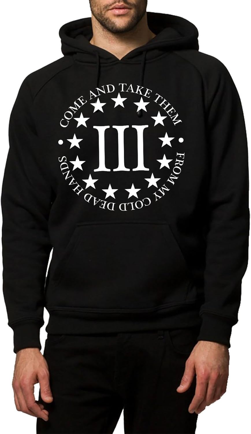 2nd amendment zip up hoodie