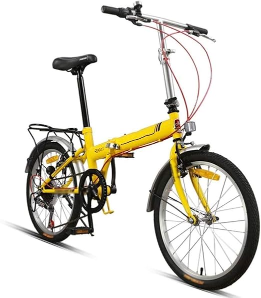 yellow 20 inch bike