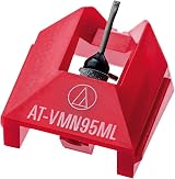 Audio-Technica VMN95ML VM95 Series Replacement Needle Microlinear Red view 3