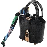Hikiwin Bag Charm for Handbags Decoration,Mini Leather Bag Keychain,Fashion KeyChain Accessory For Handbags Purse