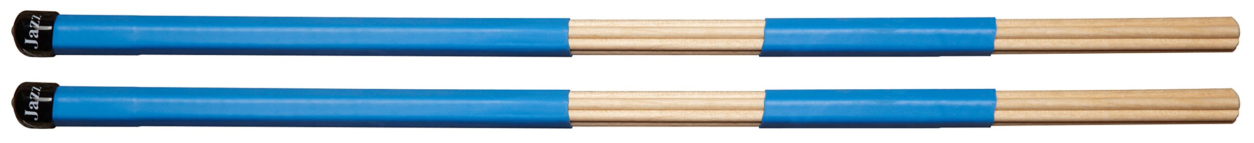 Vater Drumsticks VSPSTZ - Speciality Sticks - Splashstick Traditional Jazz - Rute Rods Dowels - Blue Handle