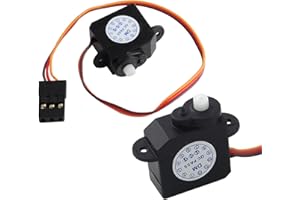 Wishiot 2.1g RC Micro Servo 2g Sub Mini servo 180 Degree DM-S0020 4.8V-6V for RC Hobby Parts (2PCS)