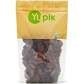 Yupik Organic Apricots, 2.2 lb (35.2 oz), Non-GMO, Vegan, Gluten-Free, Dried Fruits, No Added Sugar, Naturally Sweet, Sulphite-Free, Source of Fiber, Healthy Snacks, Ideal for Baking & Topping