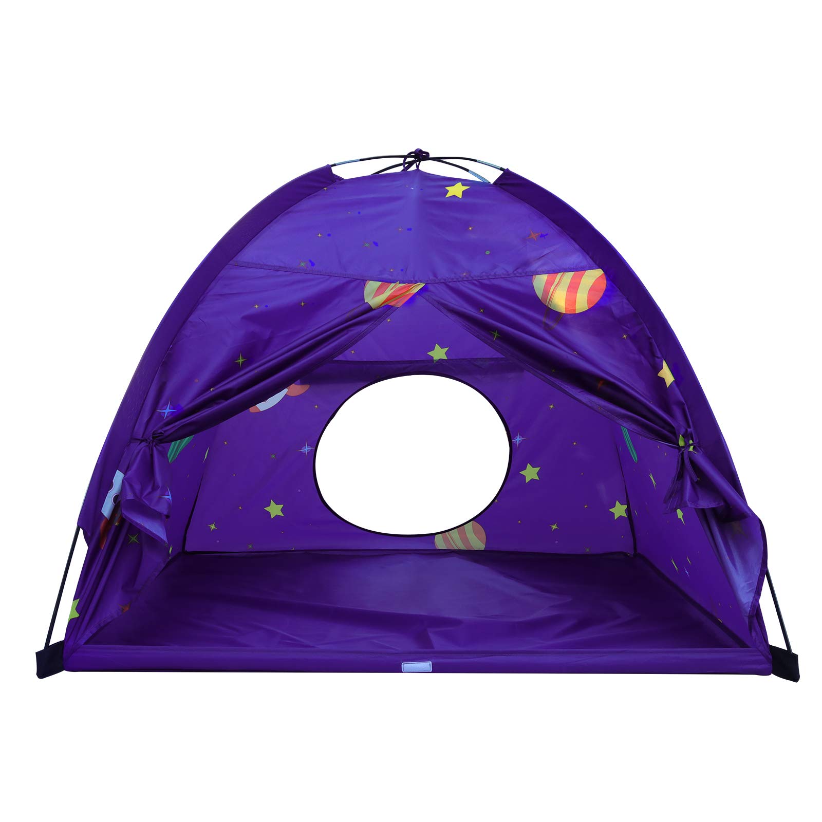 Kids Play Tent Outdoor Boys Indoor Playhouse for Children Tents Toddler Girls Gift Game Play HouseToys (Purple)