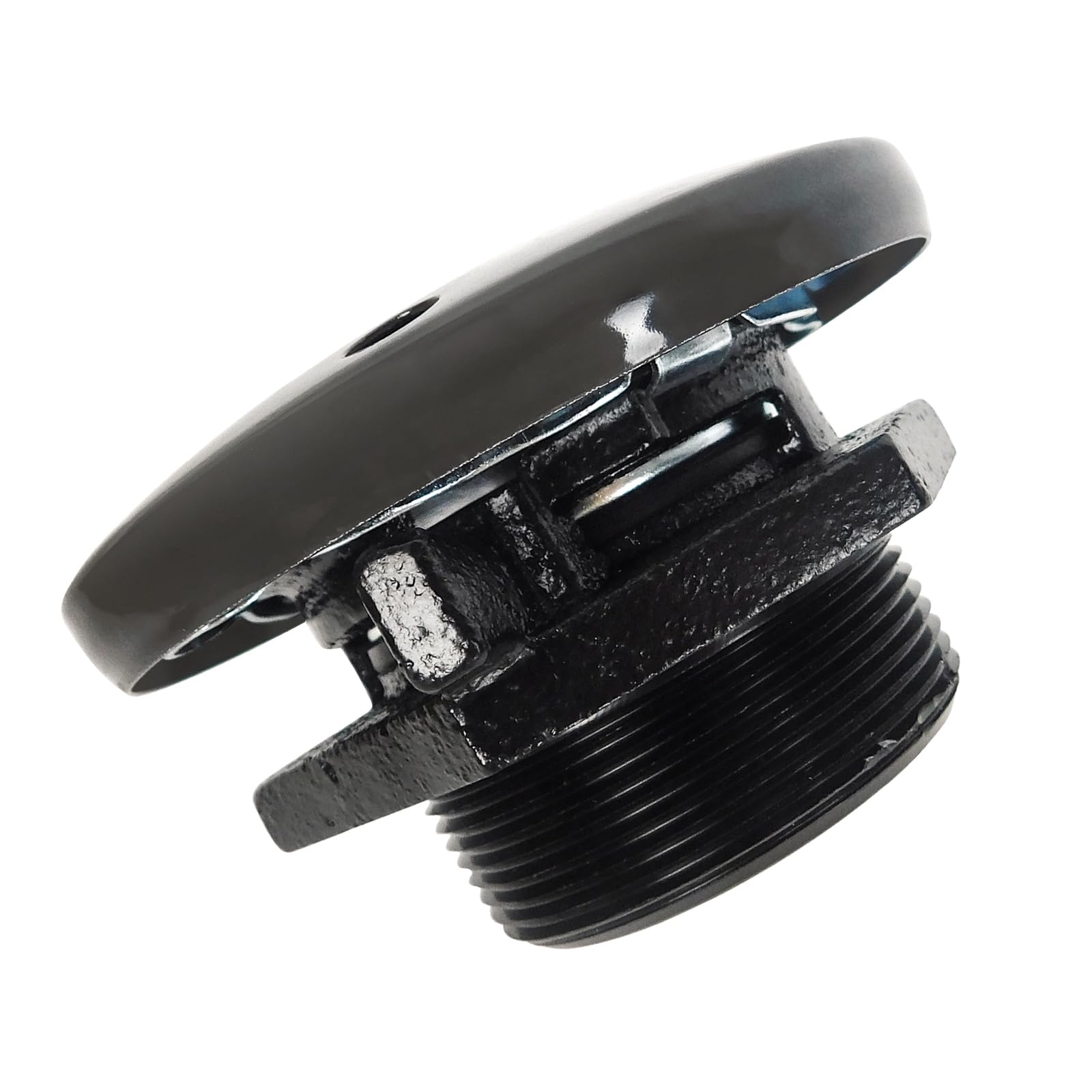 Photo 1 of **UNTESTED**
Transfer Tank Vented Cap with Threaded Neck, Vented Fuel Cap for transfer tank with 2 Inch Base, Diesel Fuel Cap, Transfer tank Fuel Cap & Vented Fuel Storage?black?