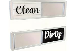 Dishwasher Magnet Clean Dirty Sign, Clean Dirty Magnet for Dishwasher, Modern Farmhouse Kitchen Decor, Magnetic Dish Washer S