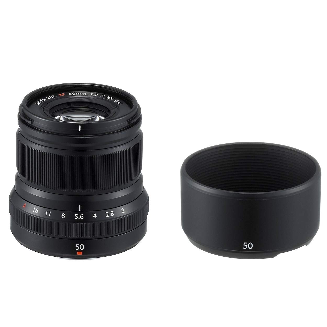 Fujifilm XF50mmF2 R WR Lens - Black