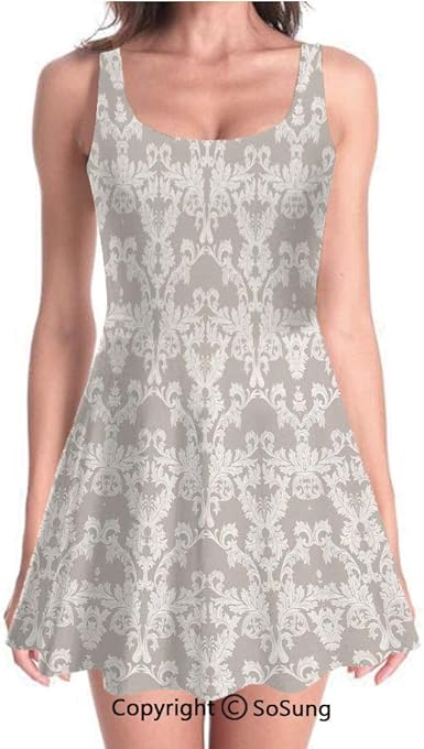 white skater dress amazon